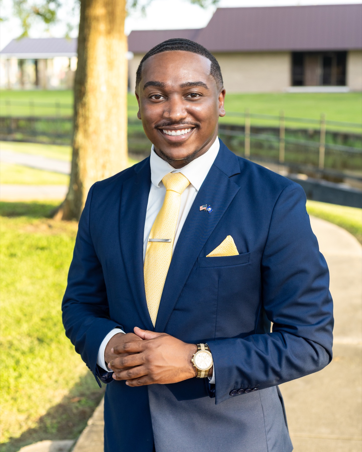 Byron Hansley Jr. campaign headshot