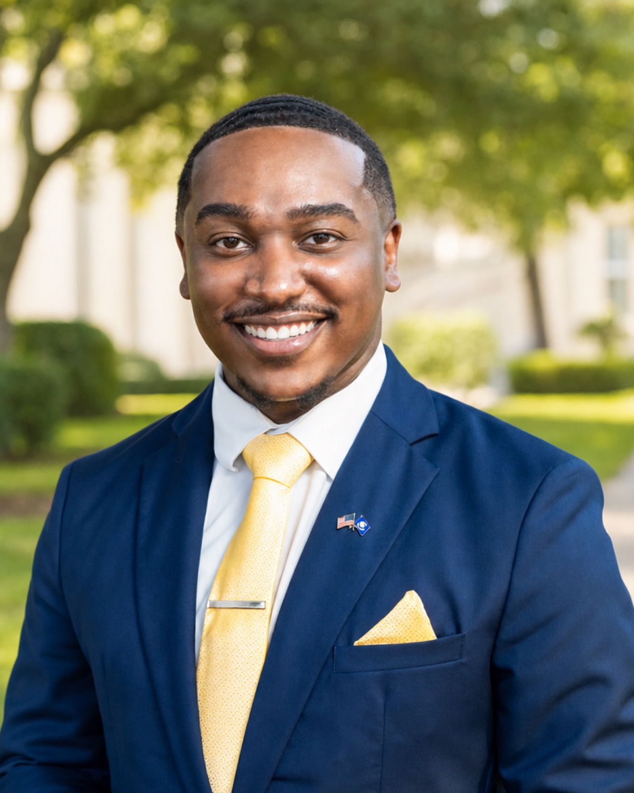 Byron Hansley Jr. official headshot